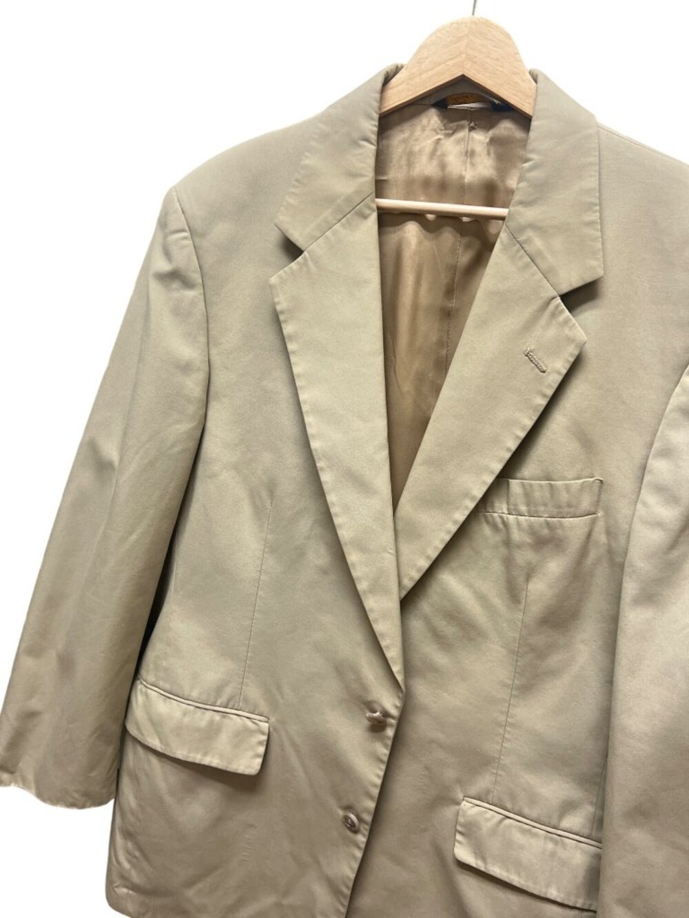 Brooks Brothers Cotton Blend Tan Sports Coat Blazer